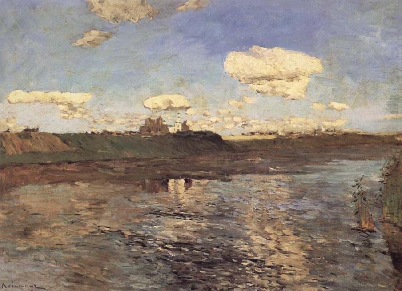 The lake sketch to the of the same name picture, Levitan, Isaak